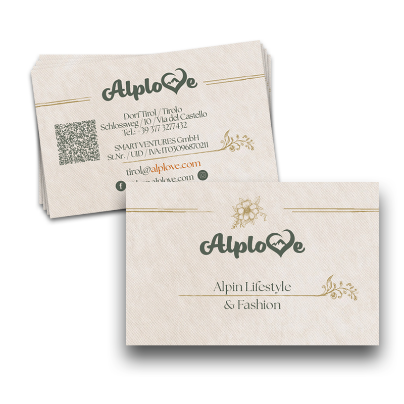Alplove Visitenkarten 01